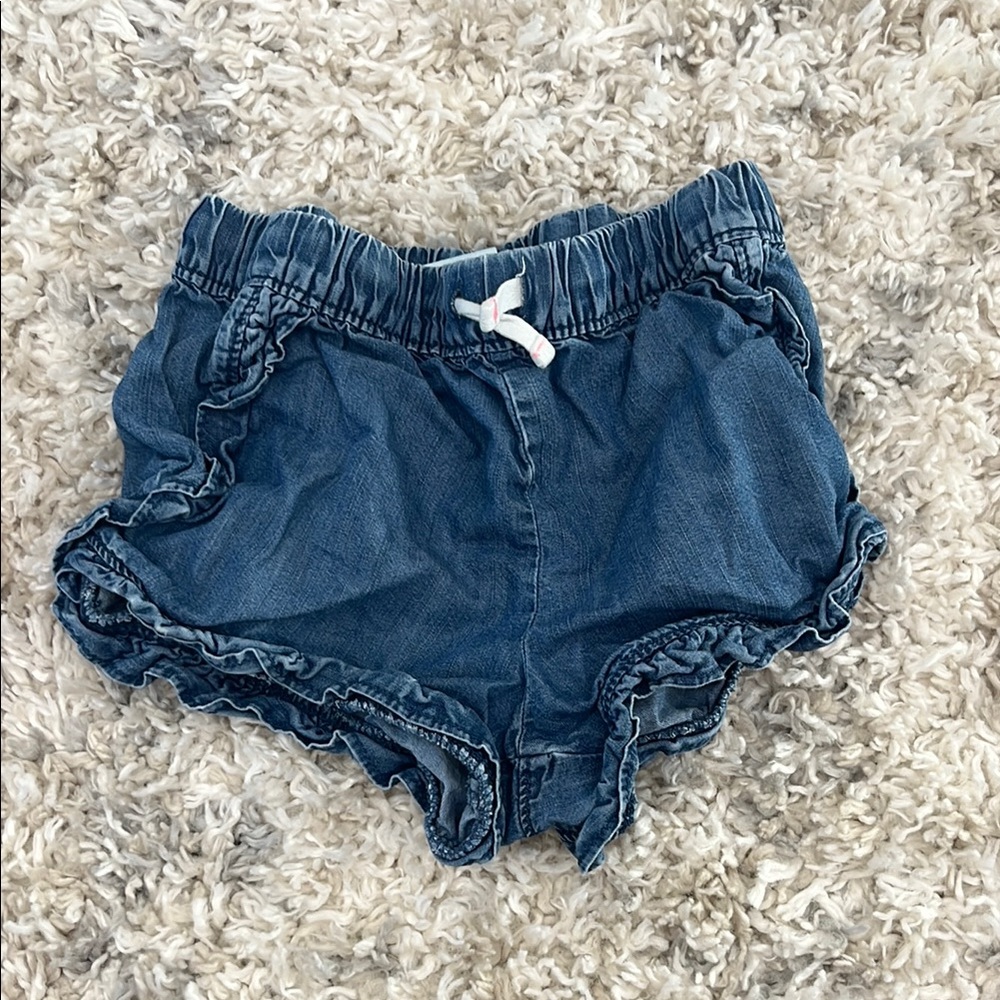 Jumping Beans Blue Ruffle Shorts